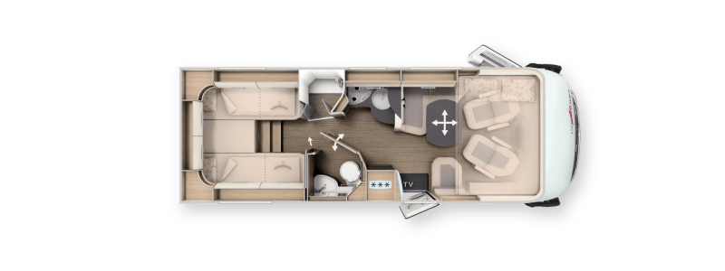 C1-tourer - 145 RB-LE comfort 4.2 t / Fiat Ducato