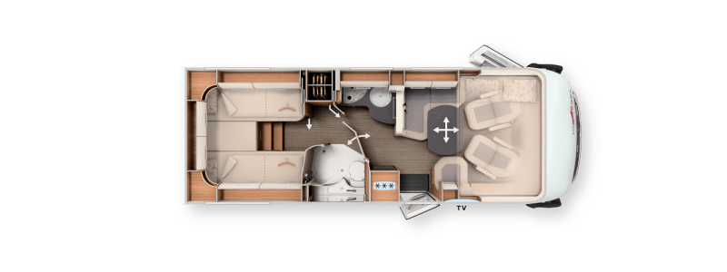 C1-tourer - 148 KB-LE comfort 4.2 t / Fiat Ducato