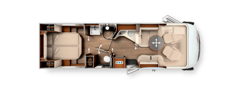 chic e-line - 64 XL QB Fiat Ducato