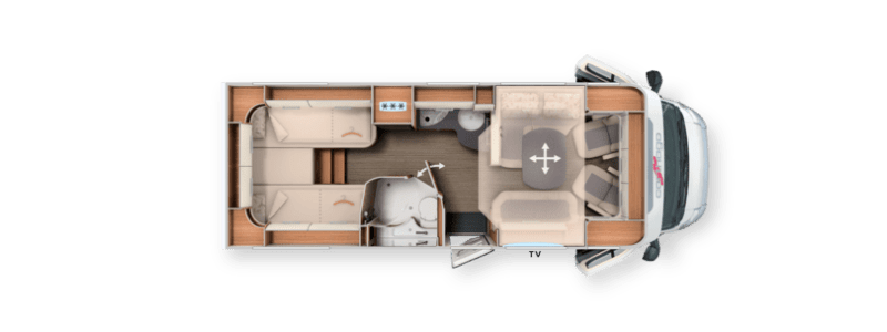 C1-tourer T - 148 KB-LE H comfort 4.2 t / Fiat Ducato