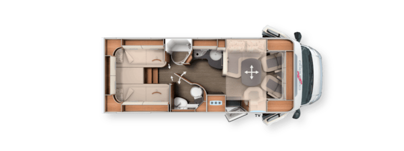 C1-tourer T - 149 RB-LE comfort 4.2 t / Fiat Ducato