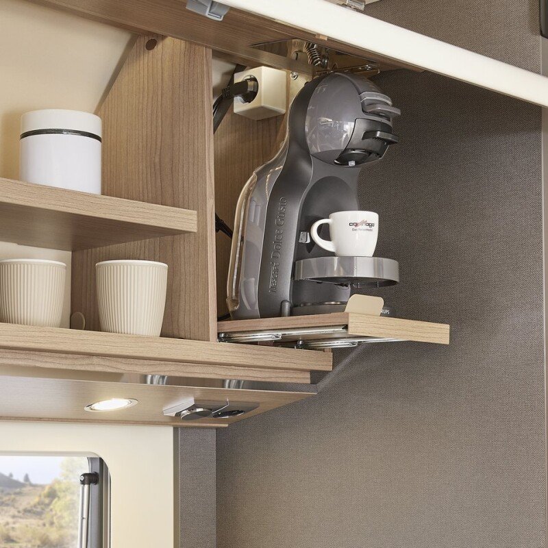 2025 Carthago c tourer I141LE Seitenkueche Kaffeemaschine